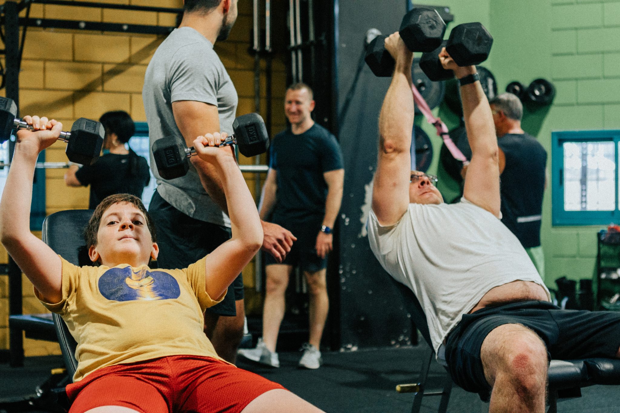 אימון כושר משפחתי